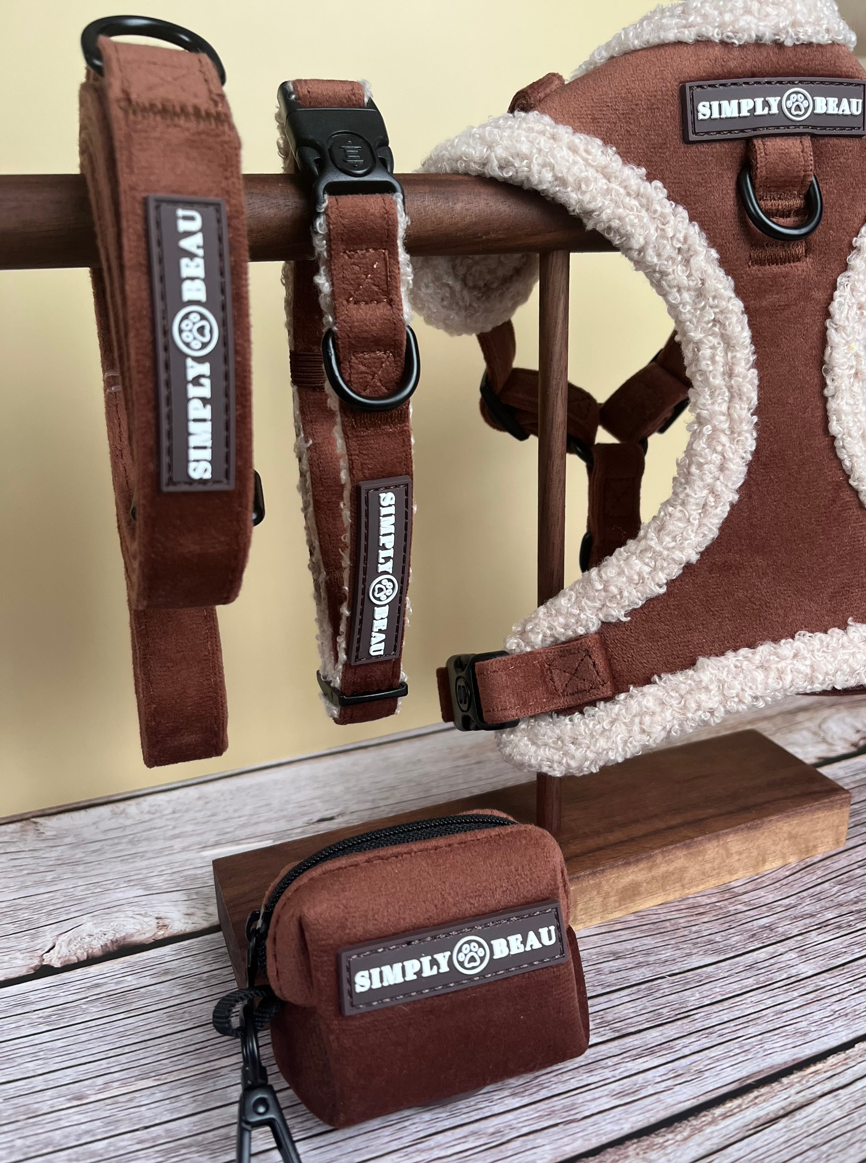 Aviator Adventure Mega Bundle: Harness, Collar, Lead & Poop Bag Holder