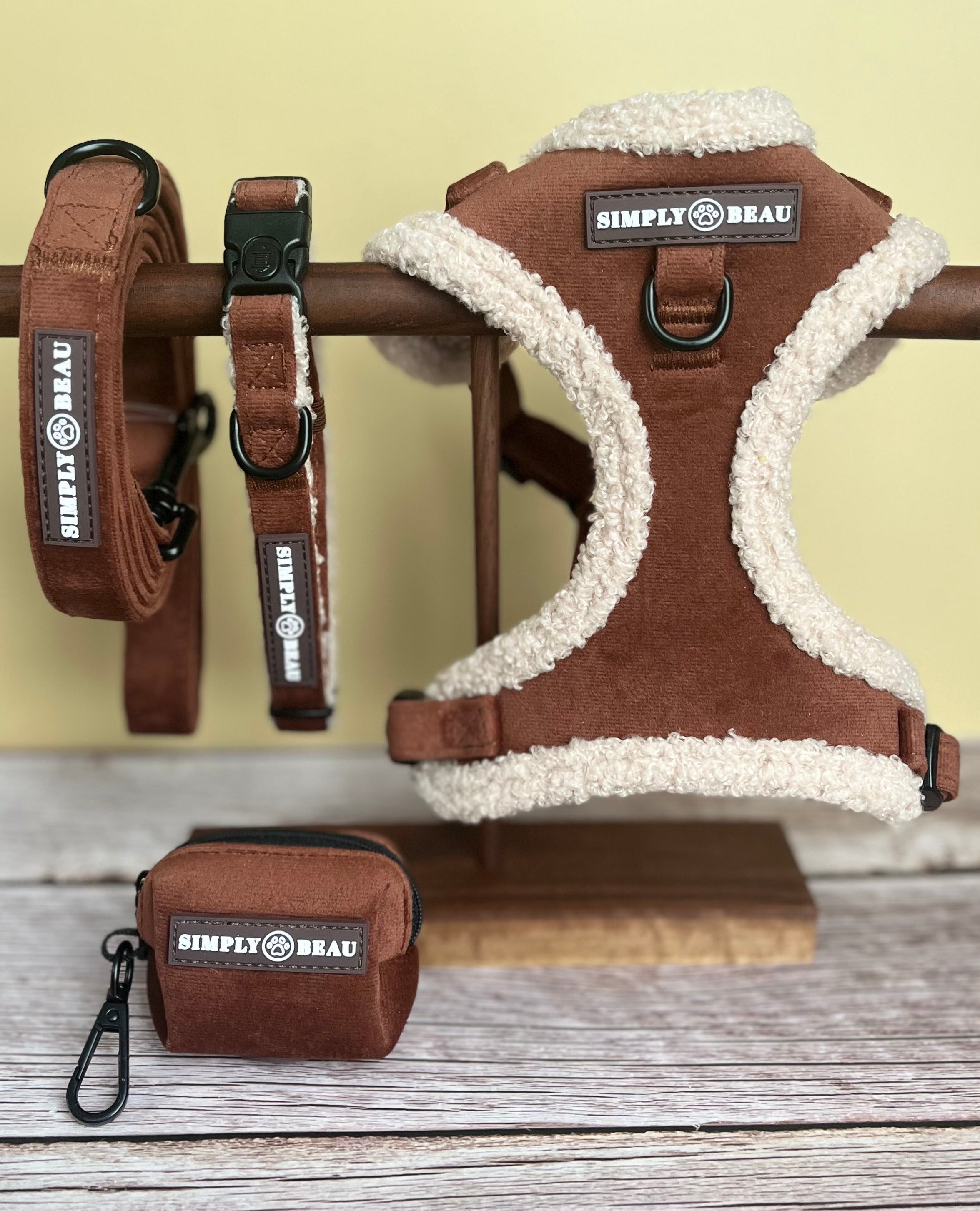 Aviator Adventure Mega Bundle: Harness, Collar, Lead & Poop Bag Holder