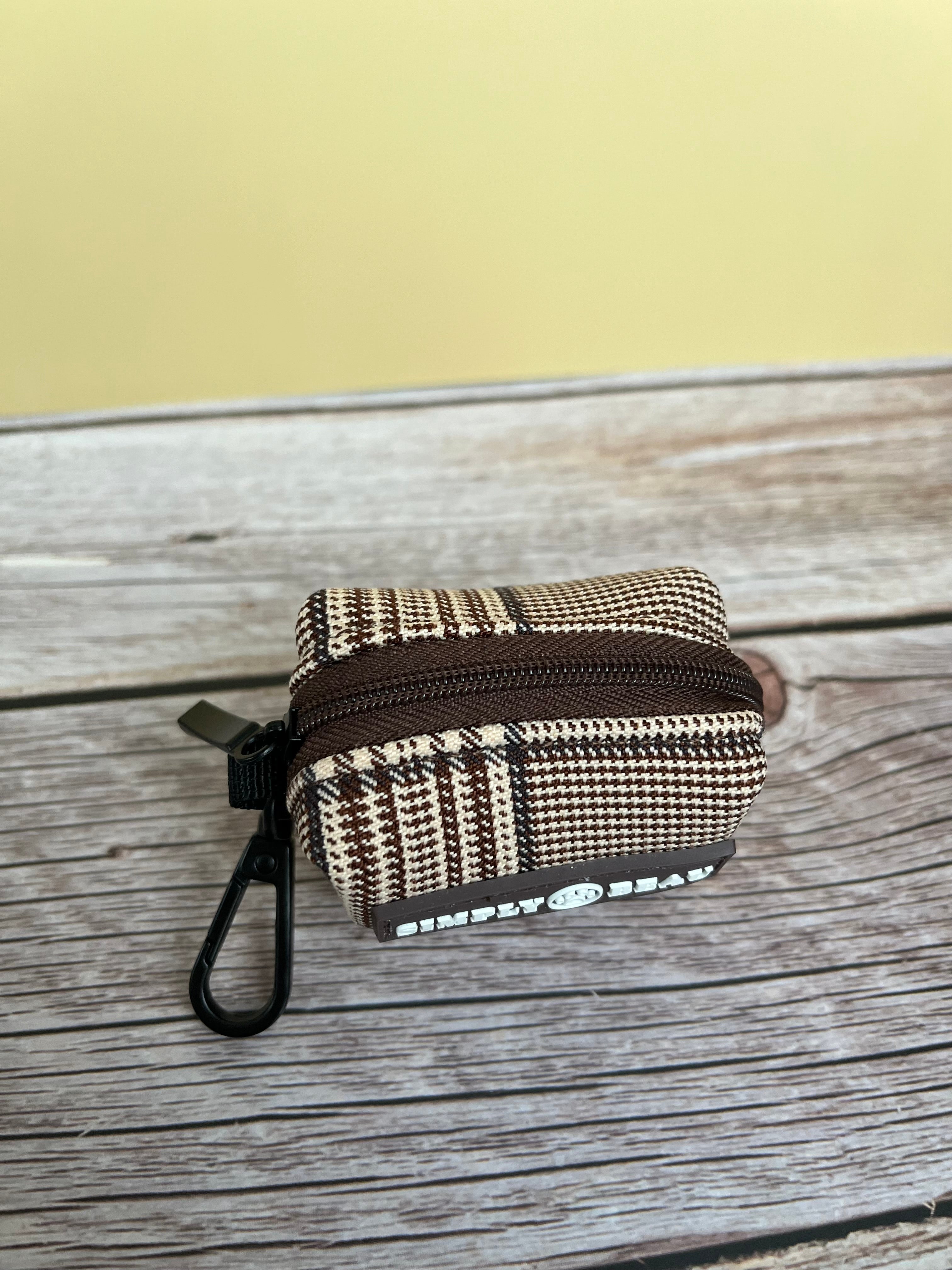 Pawsh Plaid Poop Bag Holder