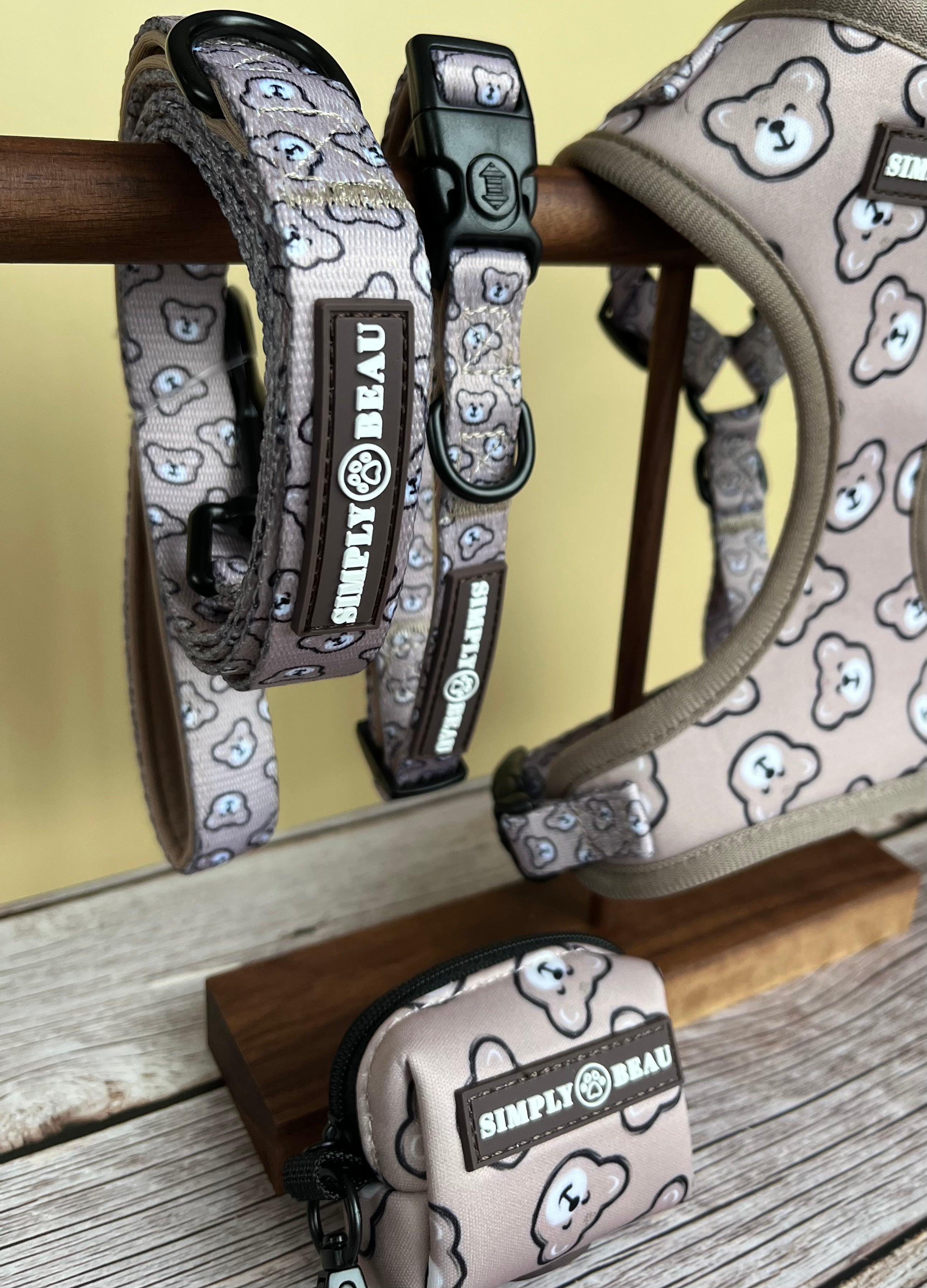 Beau Bear Poop Bag Holder