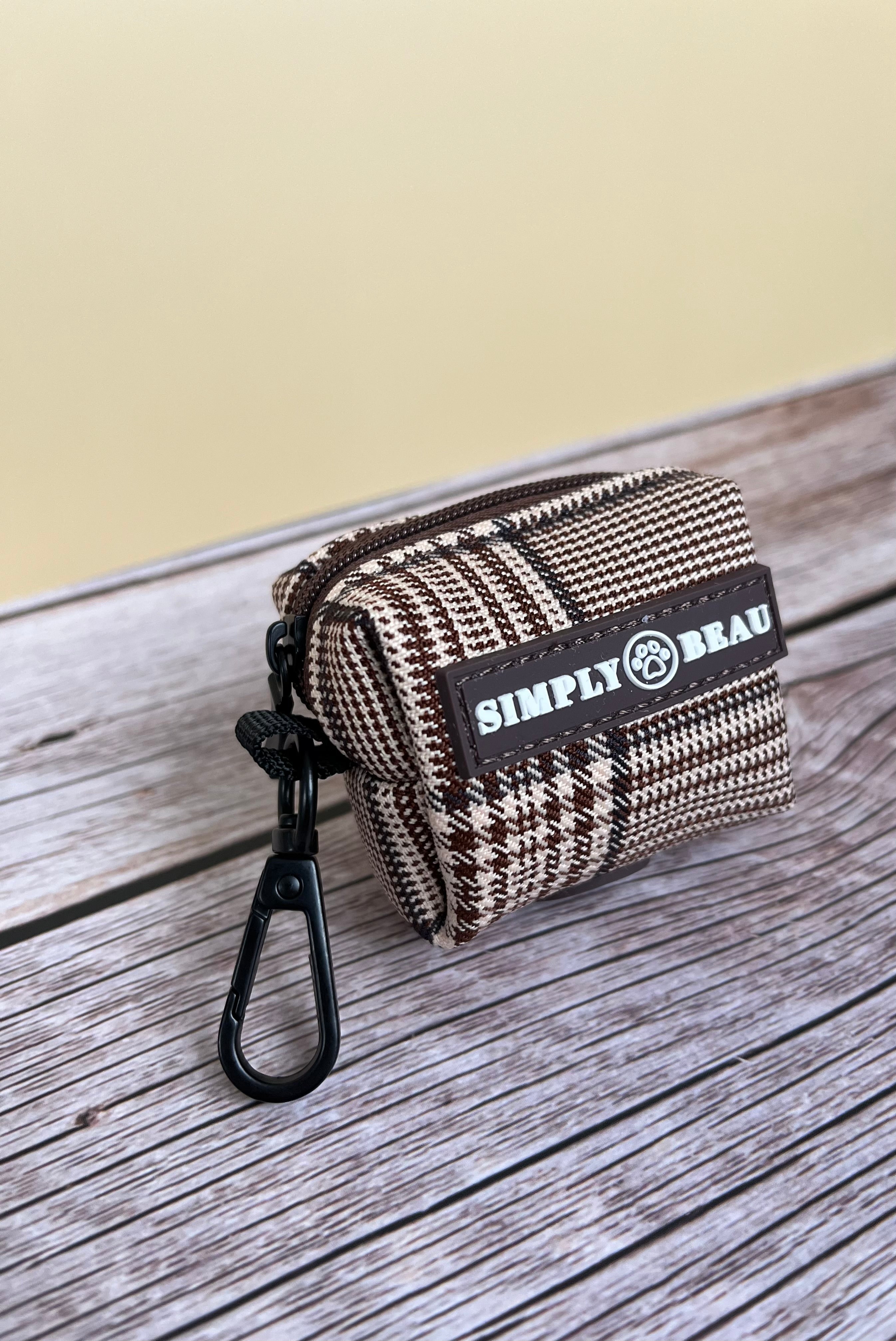 Pawsh Plaid Poop Bag Holder