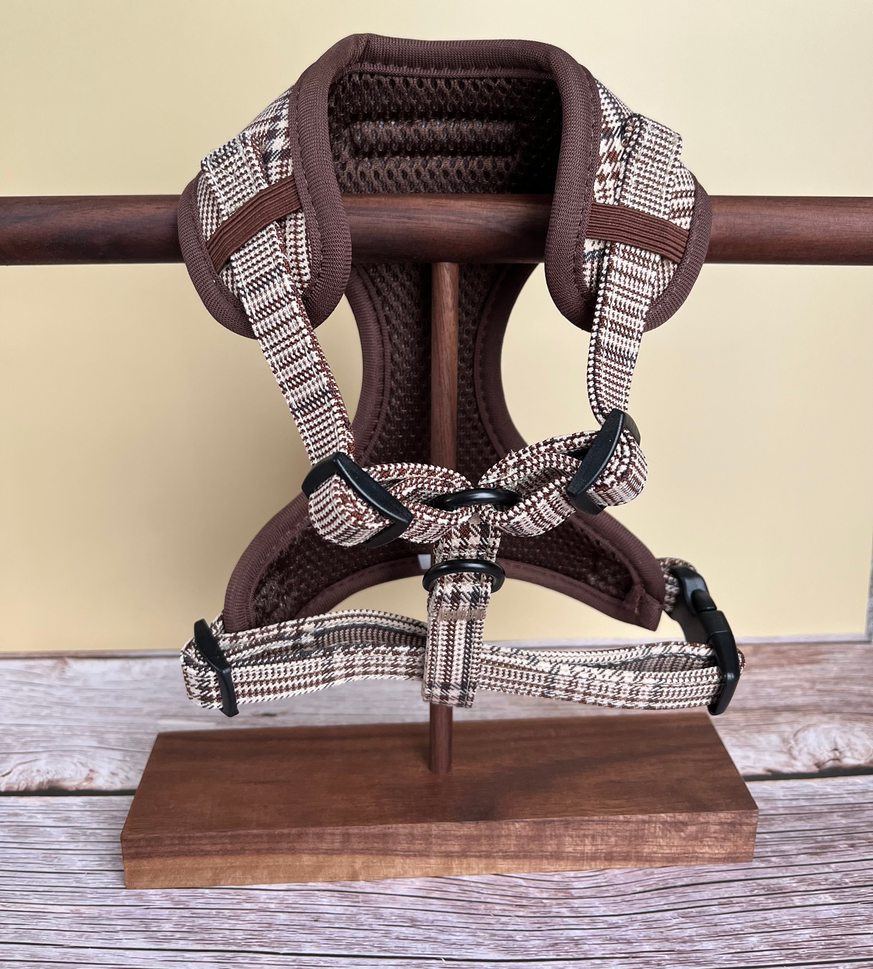 Pawsh Plaid Mega Bundle: Harness, Collar, Lead & Poop Bag Holder